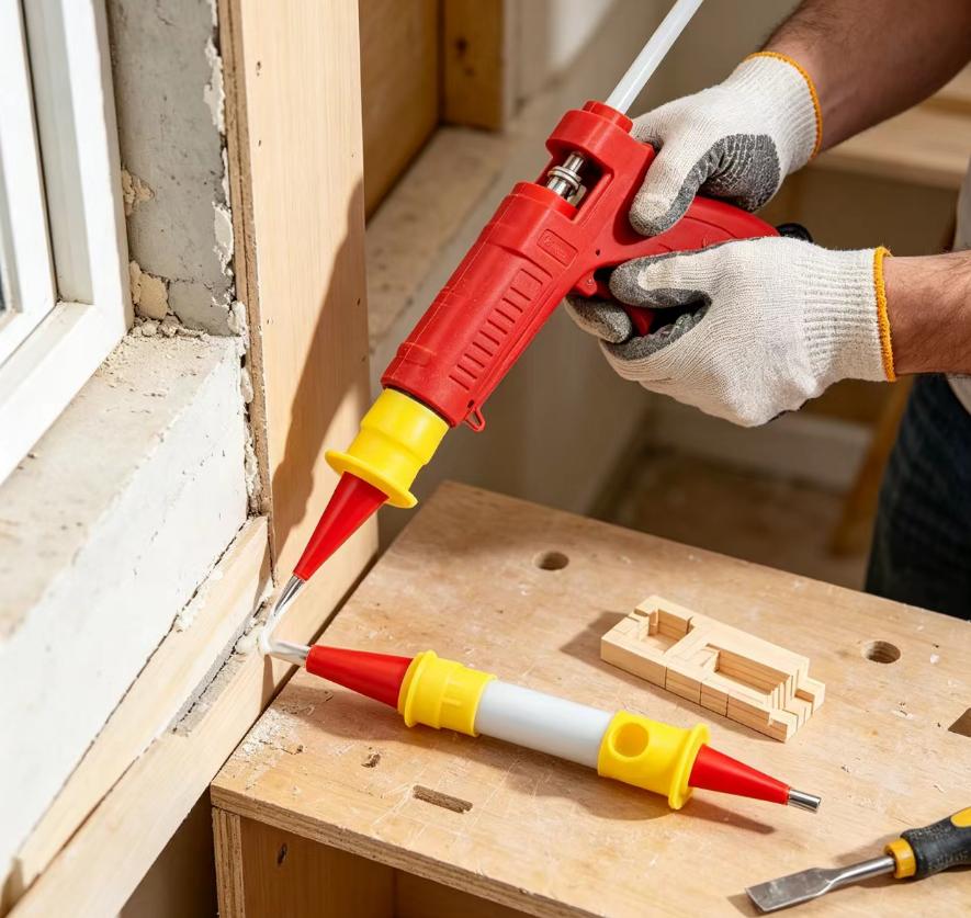 Bathroom Caulk Siliconized - 22 adet/takım Paslanmaz Çelik Kalafat Memesi