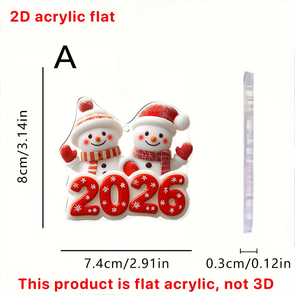 Home Improvement Shop - Asılı Kardan Adam İşareti Güvenli Noel