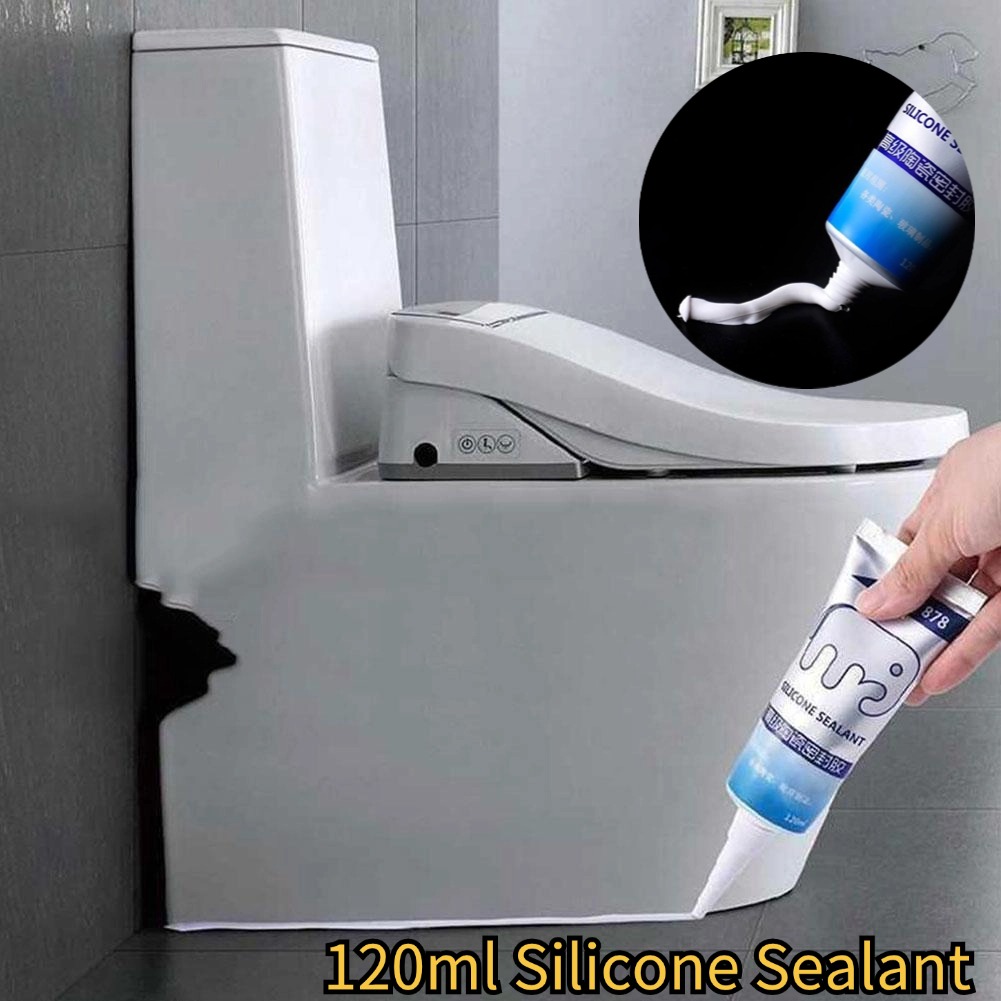 Bathroom Caulk Siliconized - 120ml çok amaçlı silikon dolgu macunu