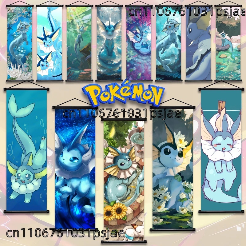 Home Improvement Furniture - Vaporeon Pokémon Rulo Süslemeleri, Yüksek Kaliteli,