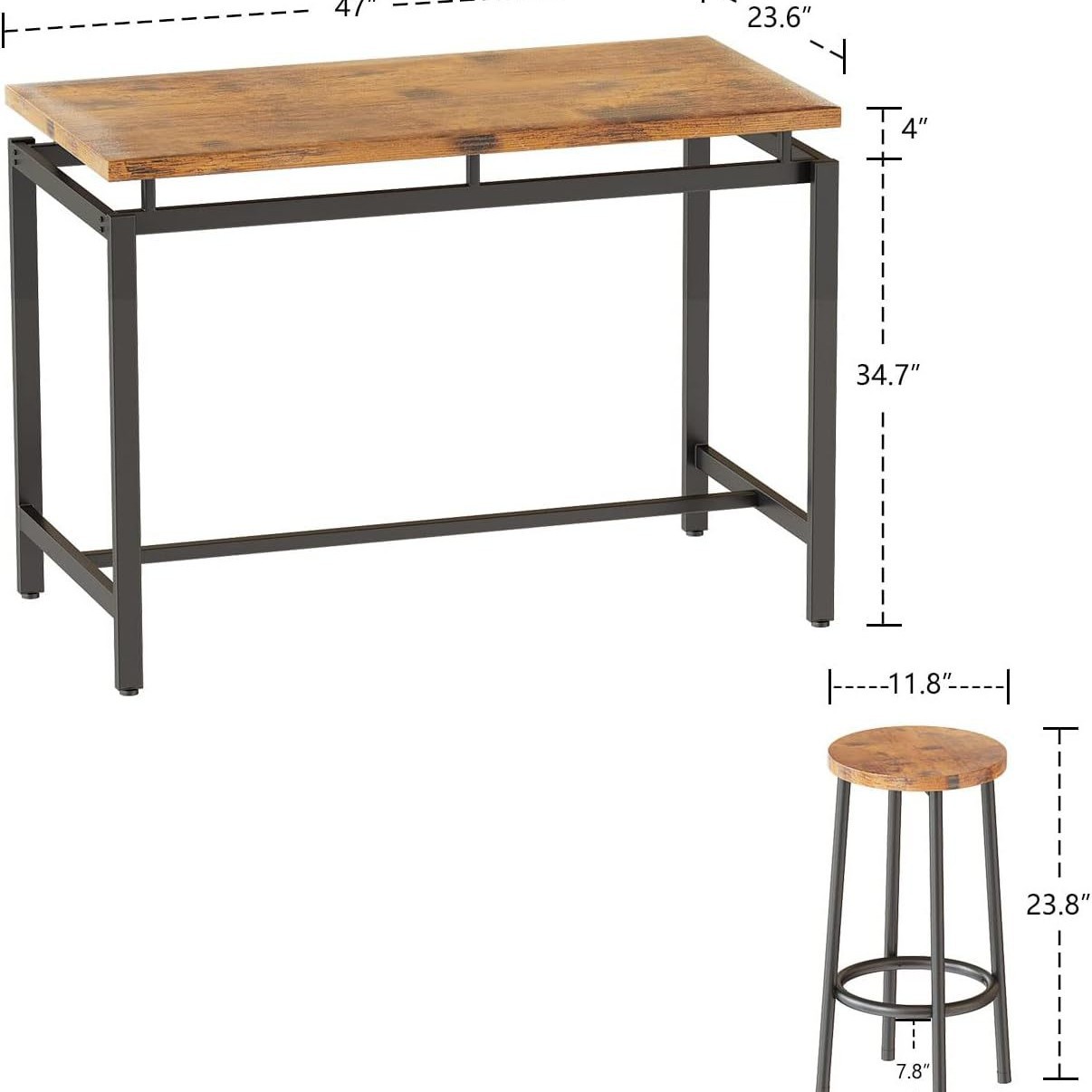 Yemek masası ve sandalye seti  - Home Improvement Kitchen Set incelemesi ve fiyatı