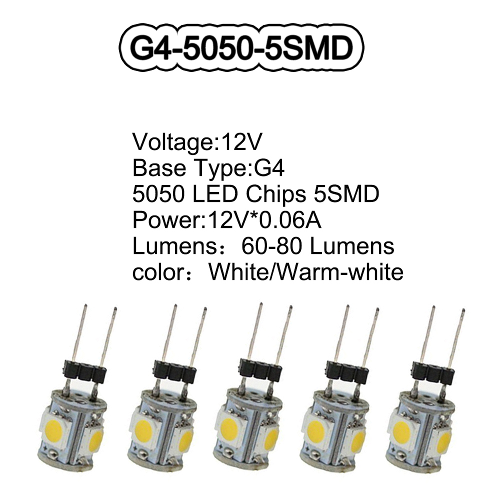 10 adet DC12V G4 5050 5 SMD LE - Home Improvement Shop incelemesi ve fiyatı