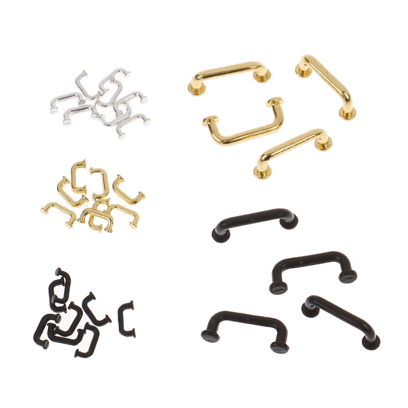 1:12 minyatür 4/8 adet kapı do - Cabinet Handle Pull incelemesi ve fiyatı